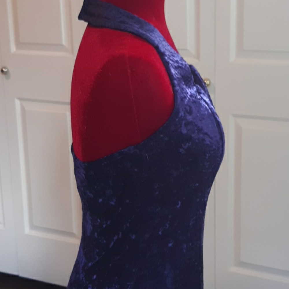 All That Jazz floor length velvet gown - Size M - Picture 7 of 10